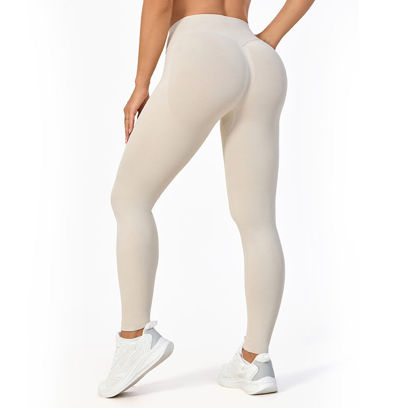 Womens High-Waisted Yoga Pants European And American Style – Premium 0 | RICALOUX