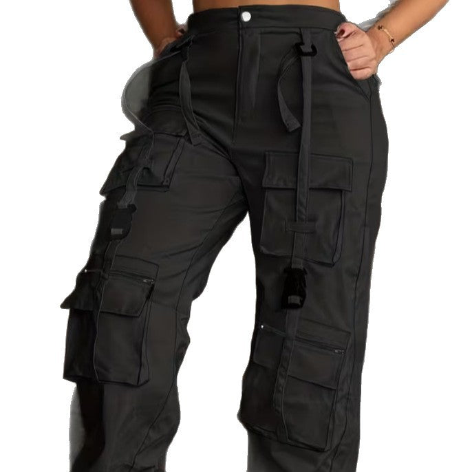 Casual Athletic Pants Featuring A Drawstring Dual Zippers And Multiple Pockets – Premium 0 | RICALOUX
