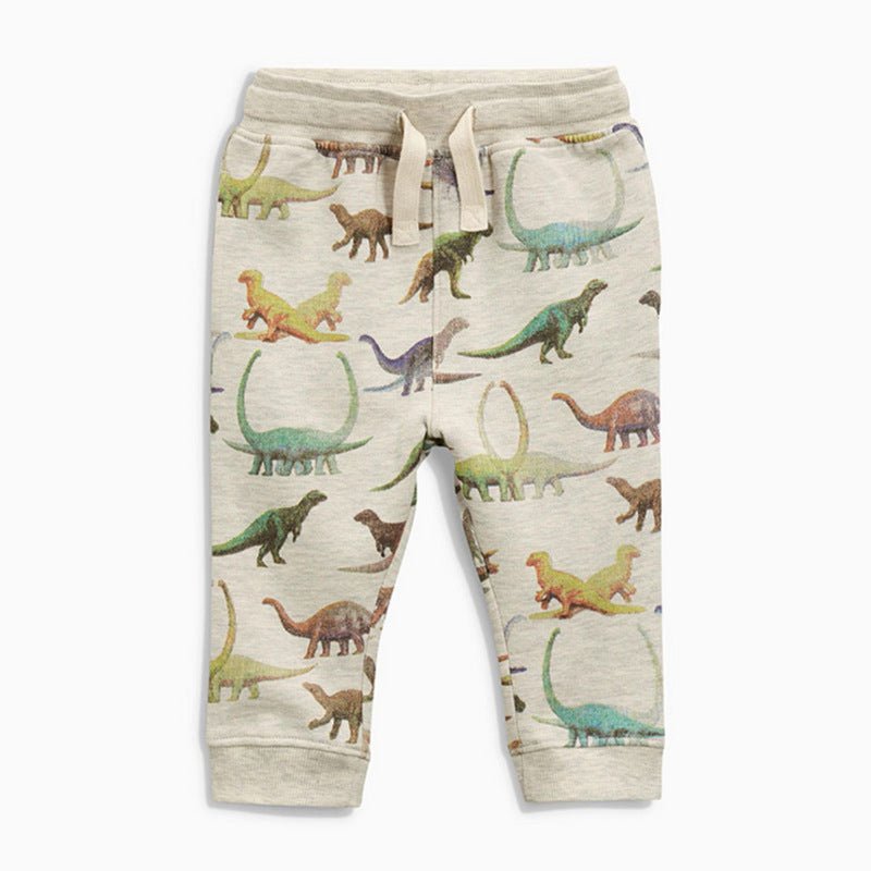 Children's Clothing Crawler Boys' Trousers Thickened Casual Sweatpants - RICALOUX