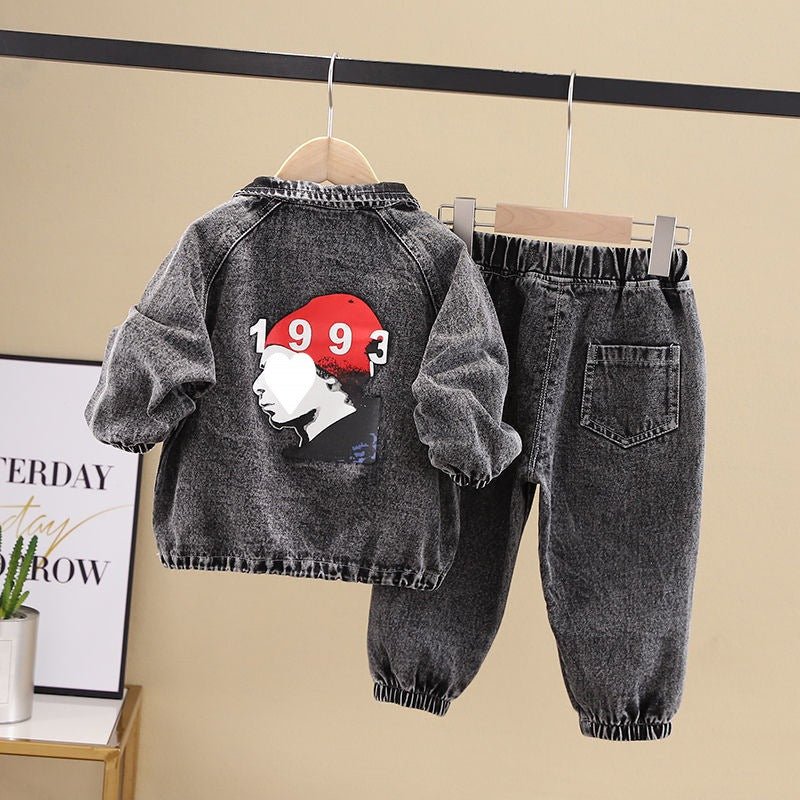Boys Spring Clothing New Clothes Fashionable Handsome Children's Clothing - RICALOUX