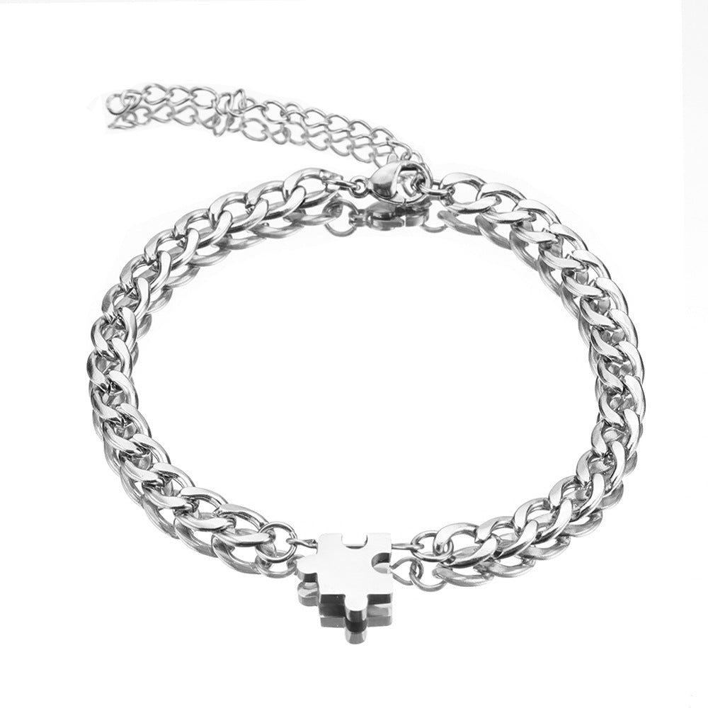 Titanium Set Bracelet Jewelry For Men And Women by Ricaloux