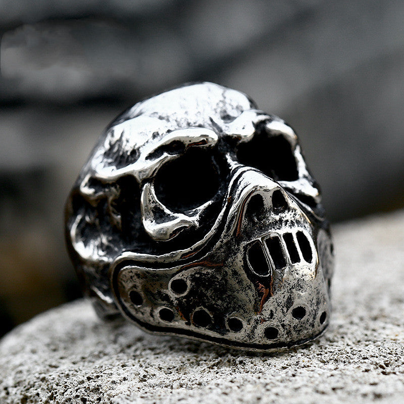 Punk Skull Ring Hand Jewelry by Ricaloux