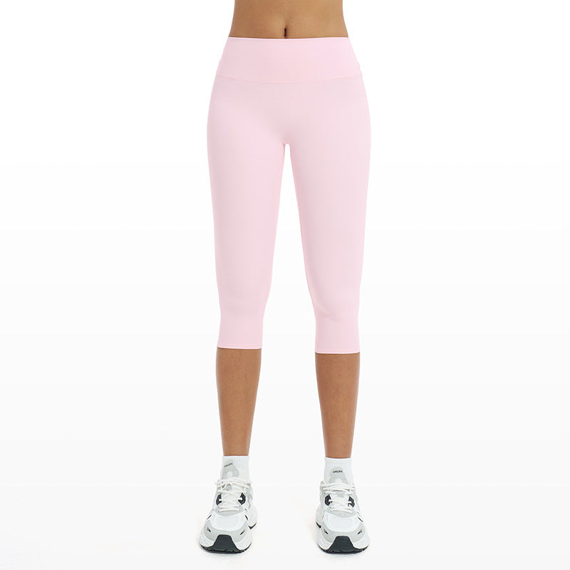 High-waisted Butt-lifting Form-fitting Slimming Workout Capris by Ricaloux