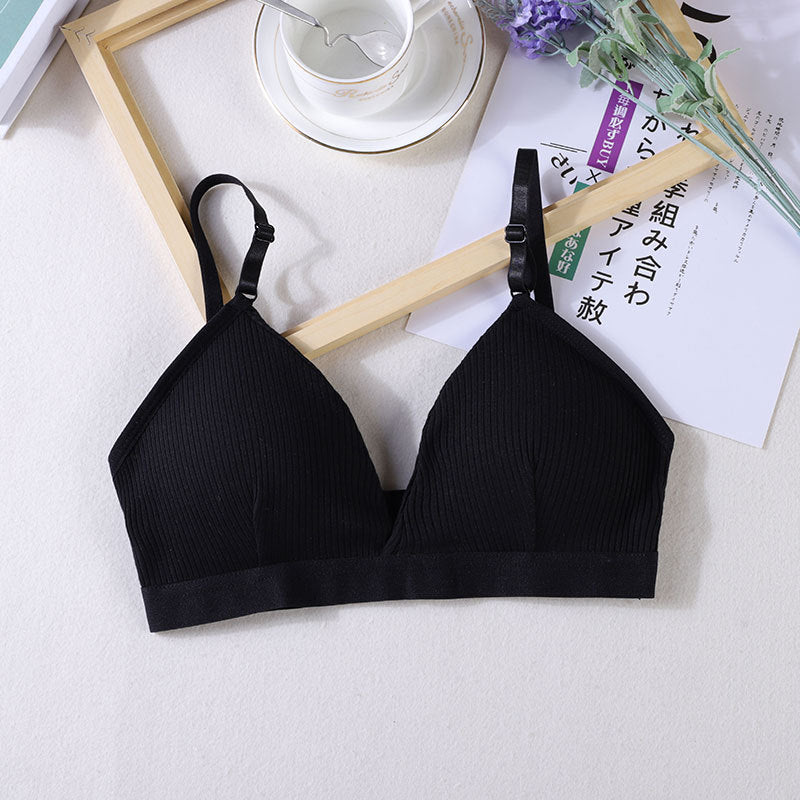 Breathable Strapless Bra For Young Girls With Straps by Ricaloux