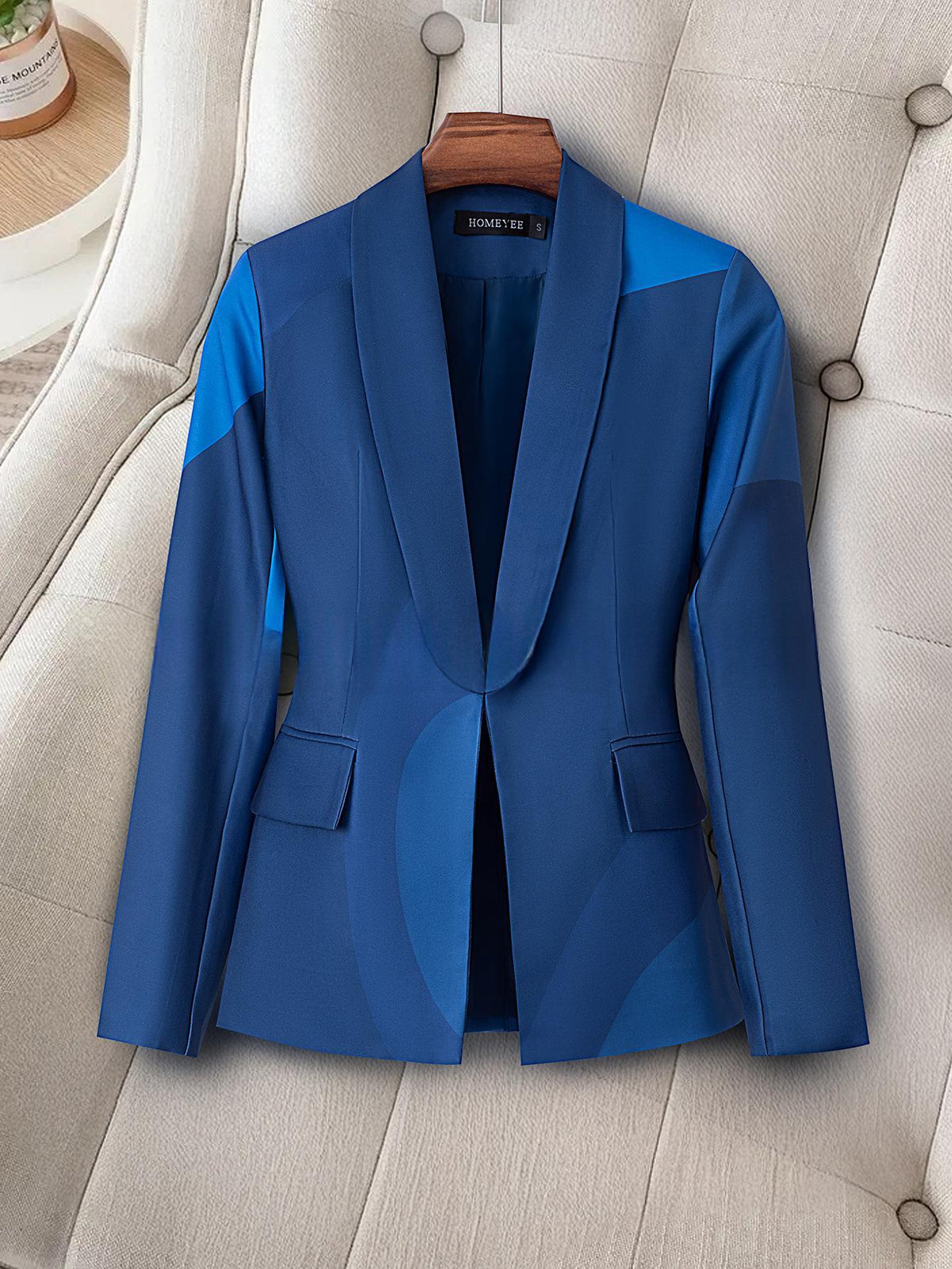 Color-block Casual Suit Long-sleeve Jacket – Premium 0 | RICALOUX