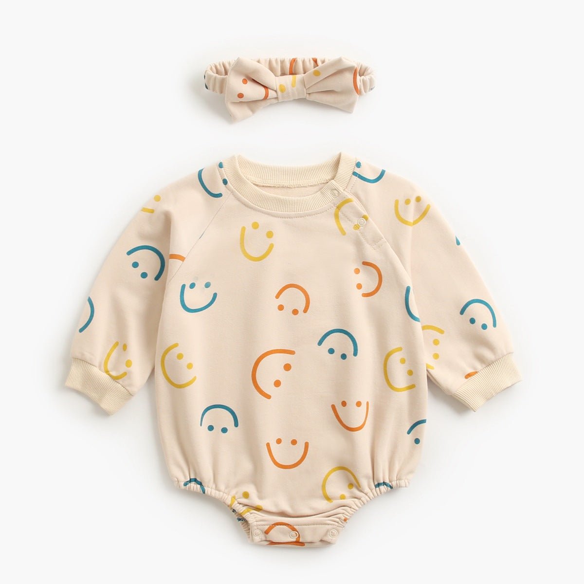 Newborn Baby Girl Romper Cartoon Spring Toddler Bag Fart Clothes - RICALOUX