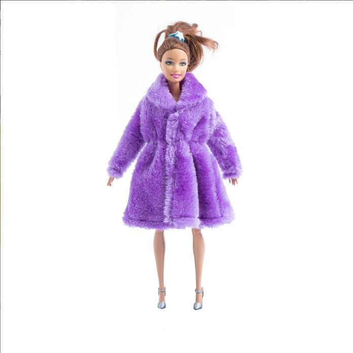 Girl Doll Toy Plush Coat Clothes Accessories - RICALOUX