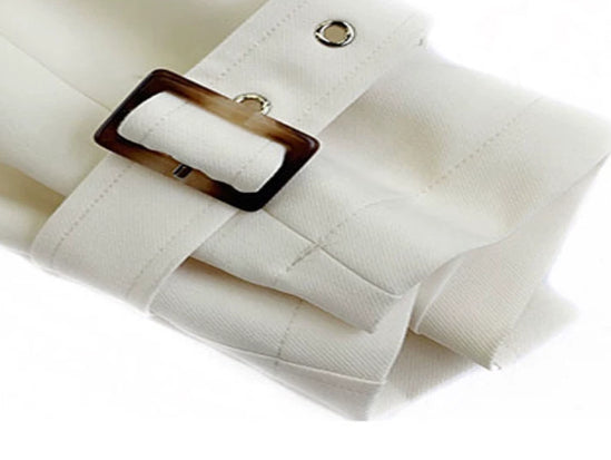 Relaxed-fit Designer-style Mid-length Coat For Petite Figures In A British-Korean Aesthetic – Premium 0 | RICALOUX