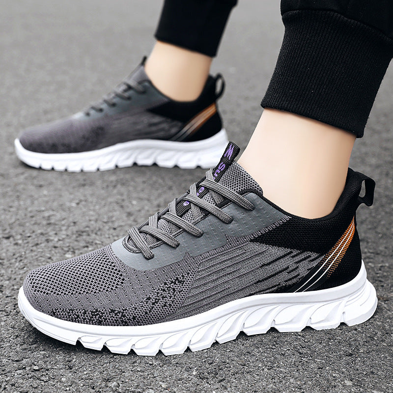 Men Sneakers Fashion Wavy Bottom Shoes Sport Running Walking Shoes by Ricaloux