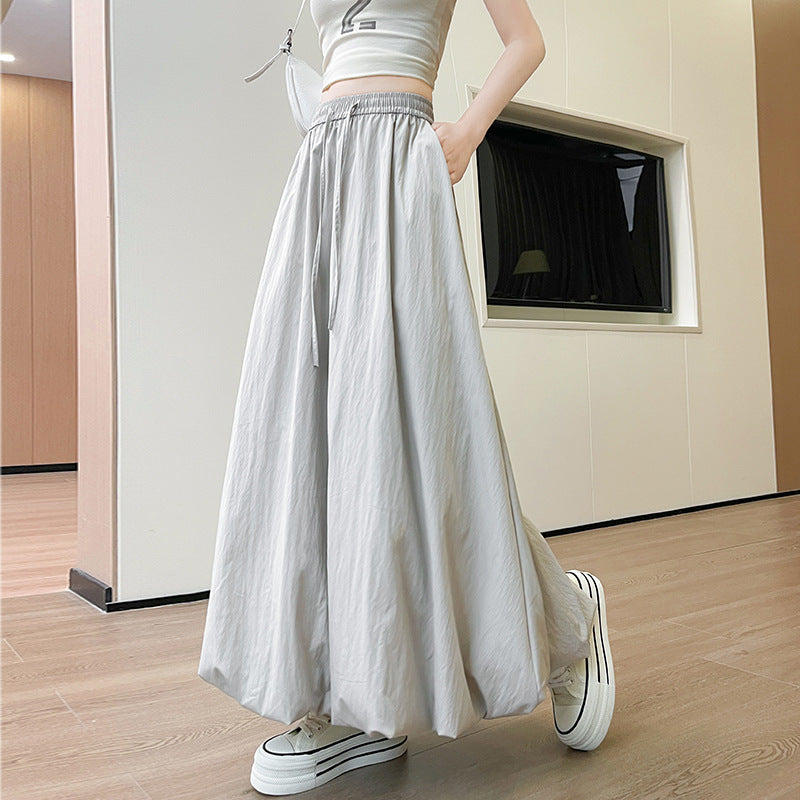 Puffy Petal High-waisted Midi Skirt by Ricaloux