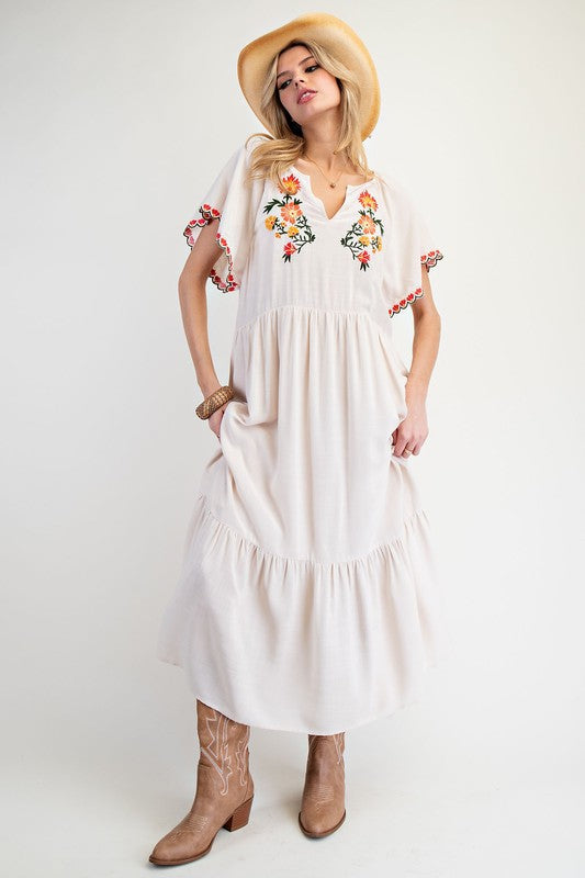 Sweet And Loose-fitting Womens Dress by Ricaloux