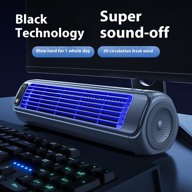 Mini Portable Mobile Air Conditioning, Air Cooler, Air Cooler Silent Fan With USB Charging For Bedroom Kitchen Bathroom - RICALOUX