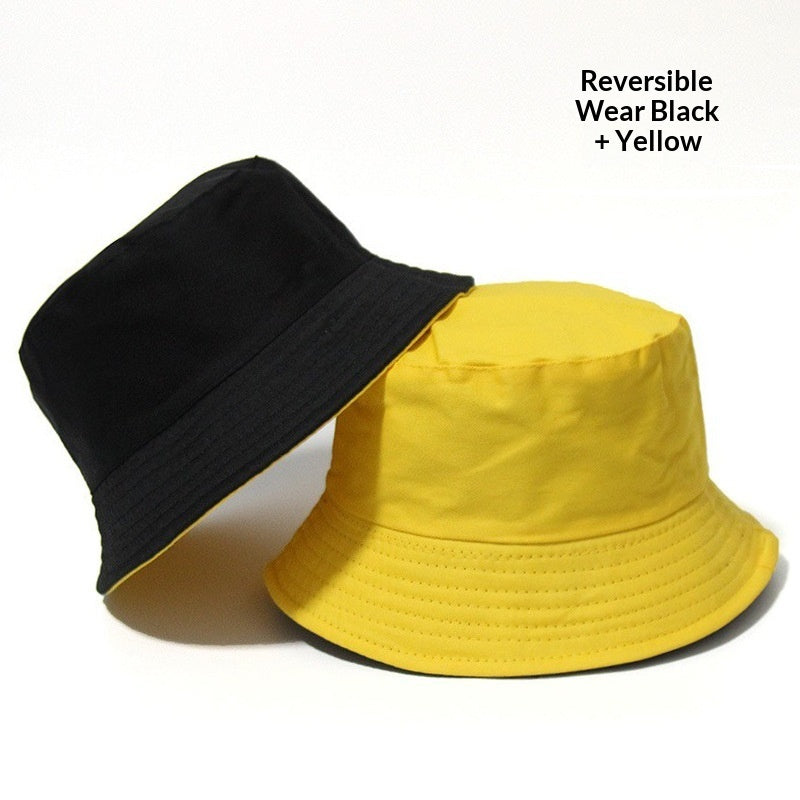 In Stock Double-sided Fisherman Hat With Optional Print Or Embroidery by Ricaloux