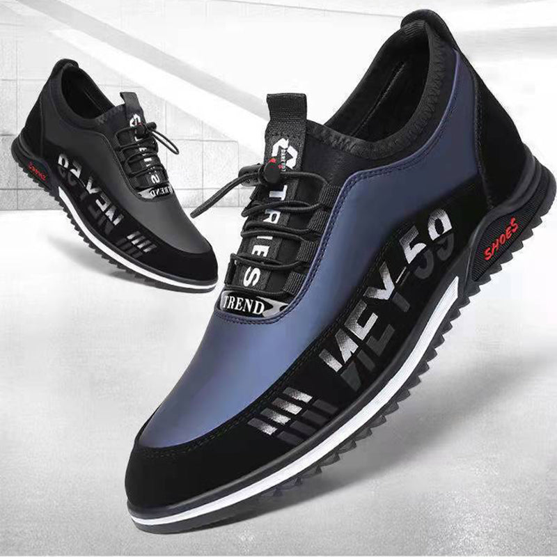 Letter Print Sneakers Men No Tie Outdoor Running Sports Shoes – Premium 4 | RICALOUX