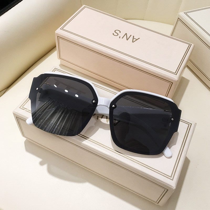 Large-frame UV-protection Classic Sunglasses by Ricaloux