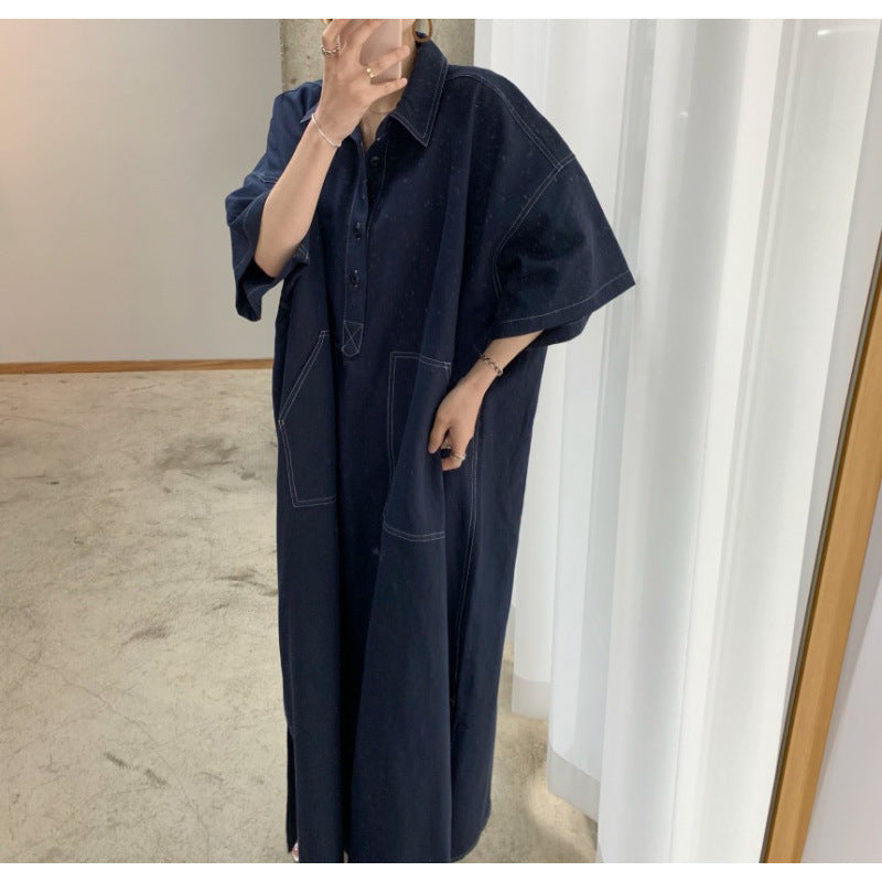 New Autumn Korean Style Loosefitting Womens Dress – Premium 0 | RICALOUX