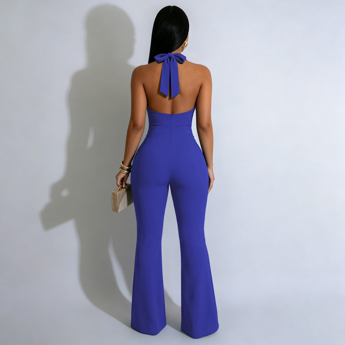 Fashionable And Sexy Off-shoulder Backless Figure-hugging Jumpsuit – Premium 0 | RICALOUX