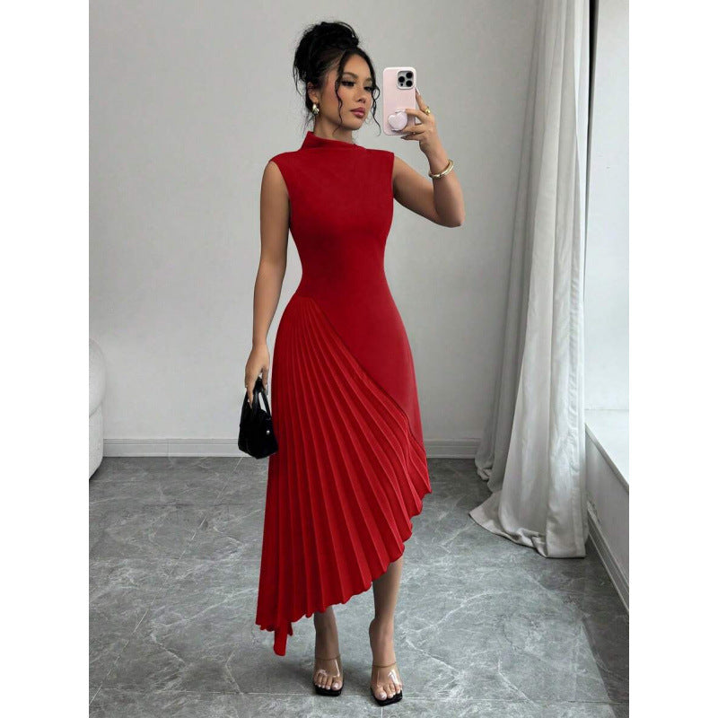 Asymmetric Sleeveless Casual Holiday Dress For Women – Premium 0 | RICALOUX