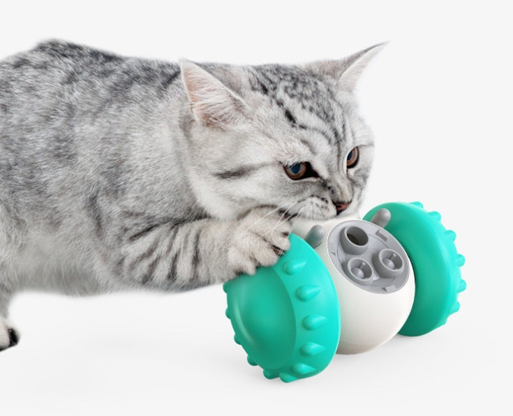 Cat And Dog Toys Slow Food Interactive Balance Car Multifunctional Fun Development Smart Pet Feeding Dog Toy Car Pets Products by Ricaloux