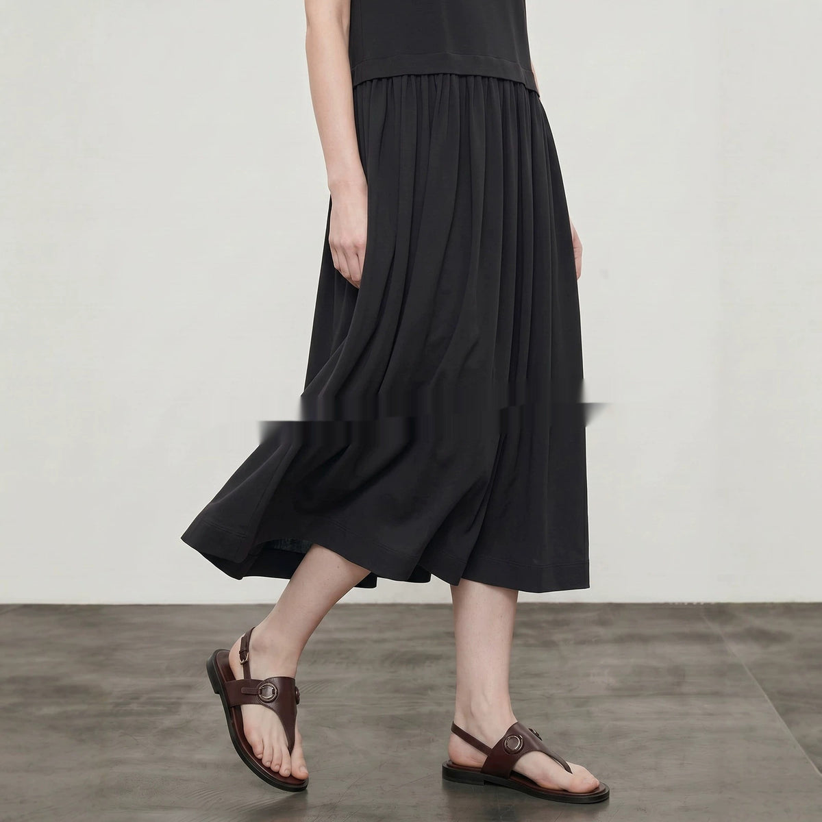 Fake Two-piece Vest Dress For Women by Ricaloux