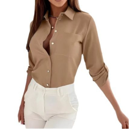 Womens Long-sleeve Shirt For Spring And Summer – Premium 0 | RICALOUX