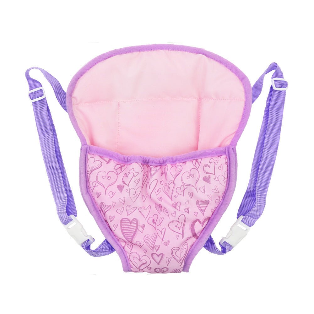 Girls Doll Backpack Strap Accessories Children's Bag - RICALOUX