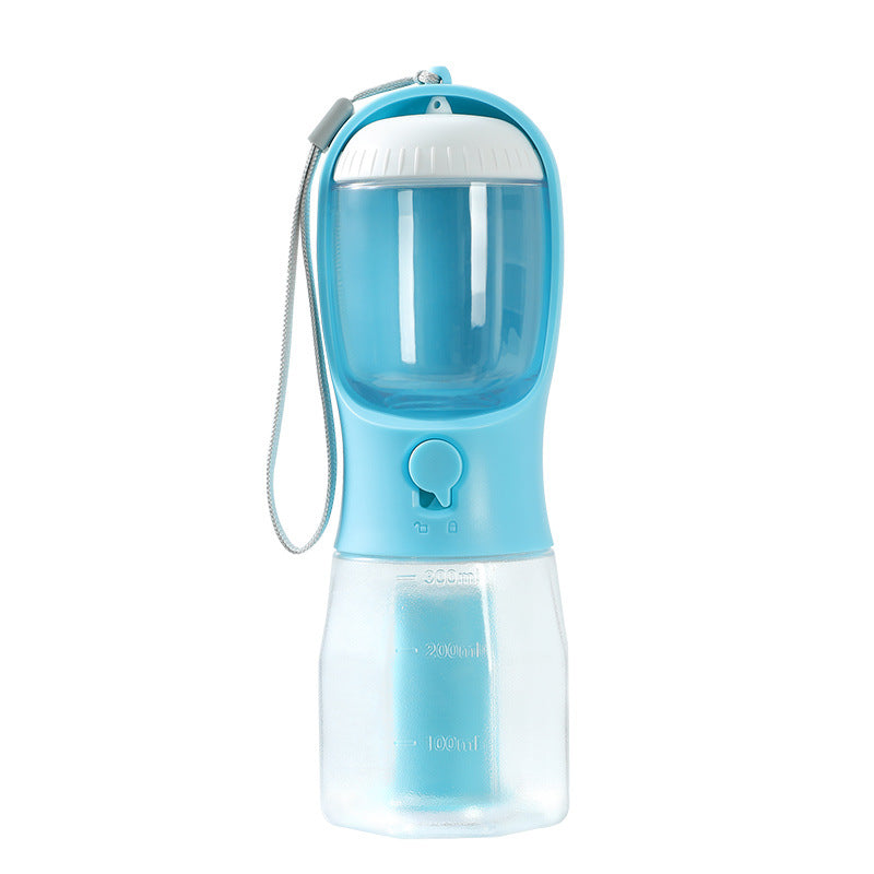 Dog Water Cup Drinking Food Garbage Bag Three-in-one Portable Small Multi-functional Pet Cups Pets Supplies by Ricaloux