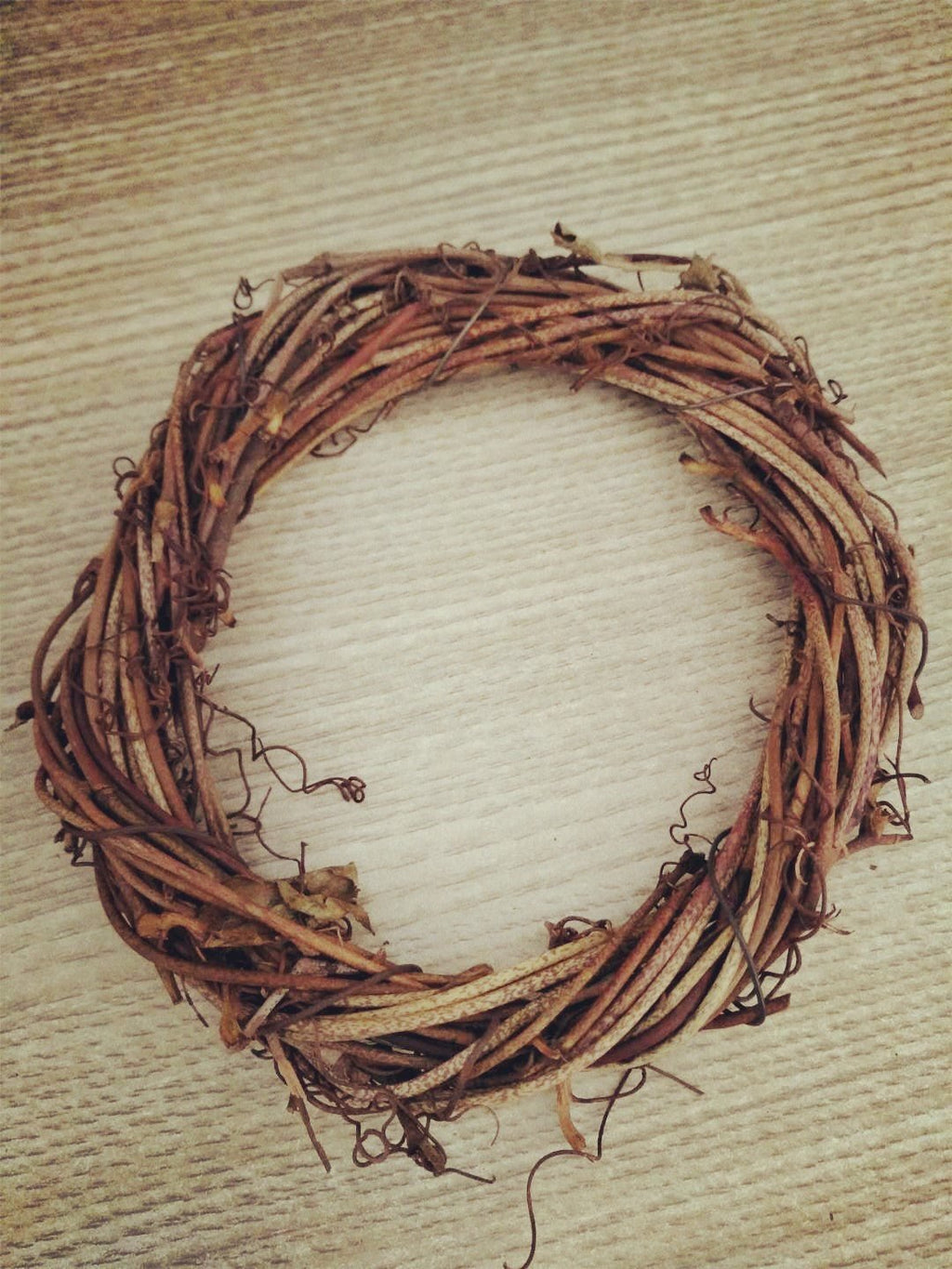 DIY Home Decor Natural Rattan Wreath - RICALOUX