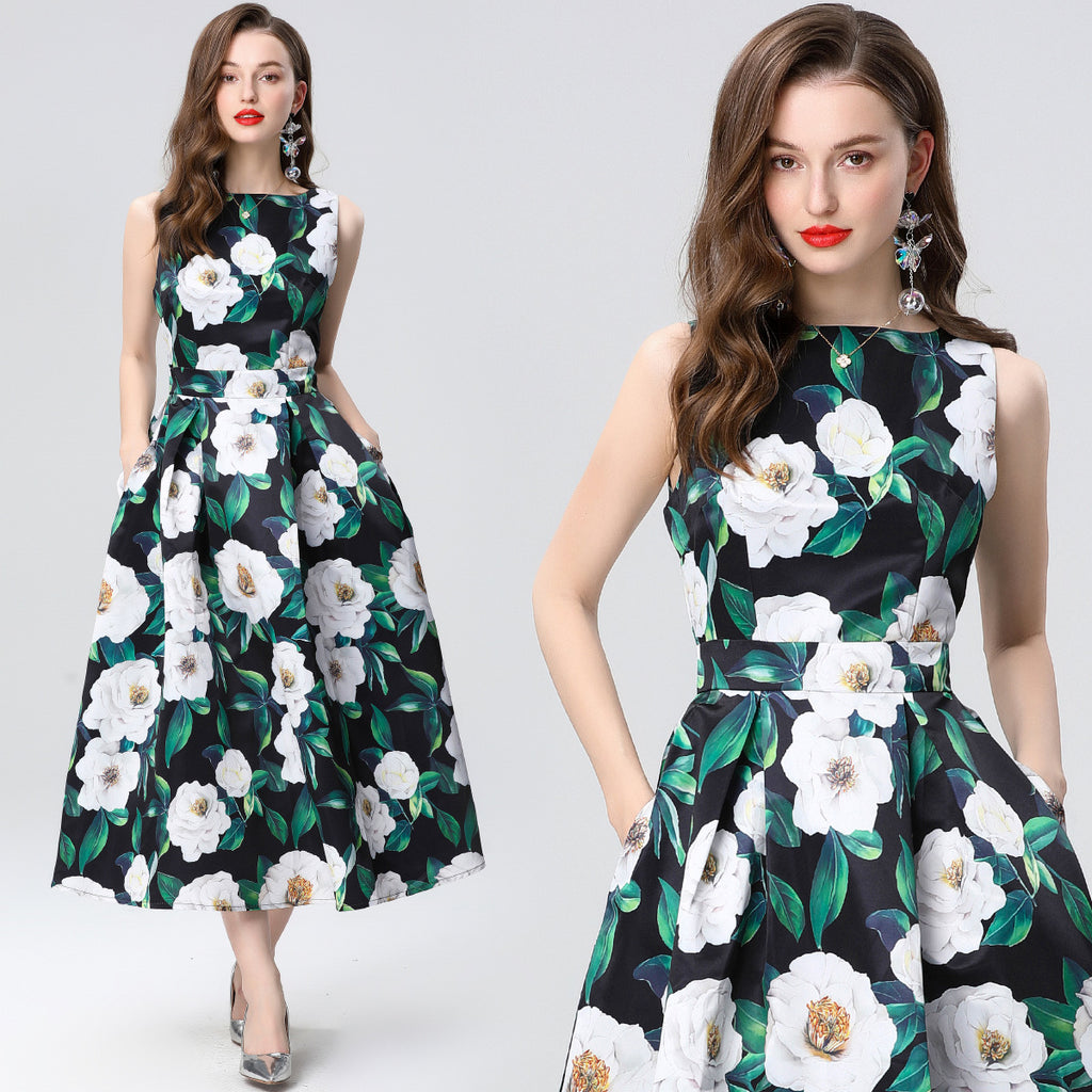 Women's 3d Cutting Waist A-line Skirt – Premium 0 | RICALOUX