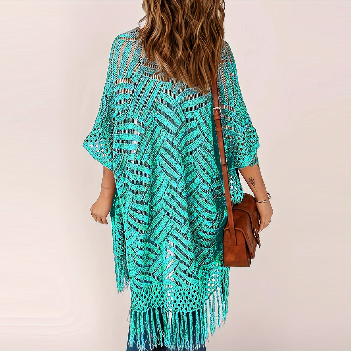 Outdoor Beach Vacation Sun-protection Knitwear by Ricaloux