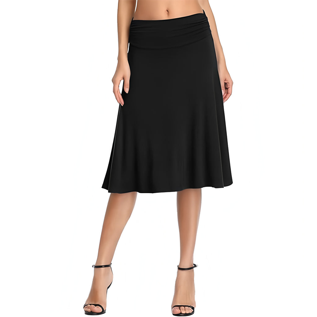 Elegant Ruffled Slimming Casual Skirt – Premium 0 | RICALOUX