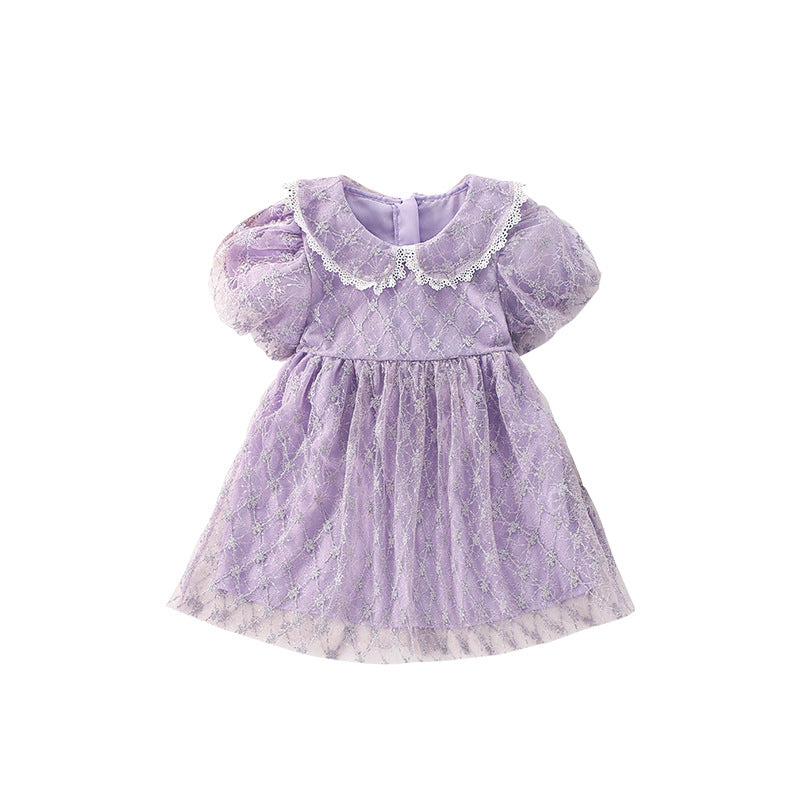 Casual Short-sleeved Western-style Princess Dress – Premium 0 | RICALOUX
