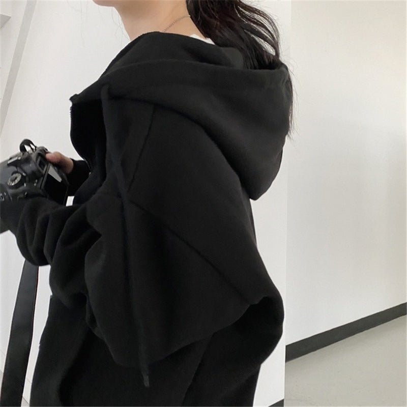 Loose Cardigan Jacket Thickened Plus Fleece - RICALOUX