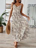 Summer Strap Backless Lace-up Striped Dress – Premium 0 | RICALOUX