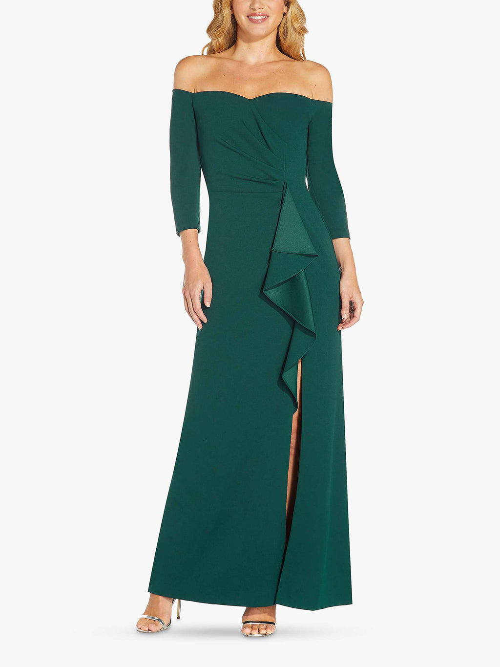 Womens Evening Gown Off-shoulder Dress – Premium 0 | RICALOUX