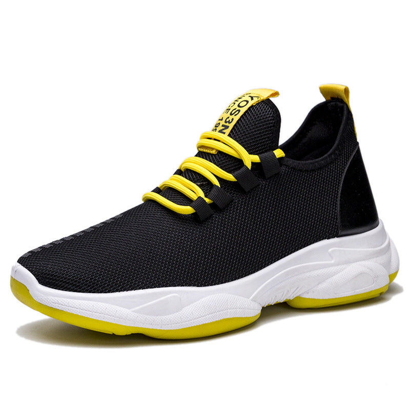 Men Sneakers Black White Sports Shoes – Premium 4 | RICALOUX