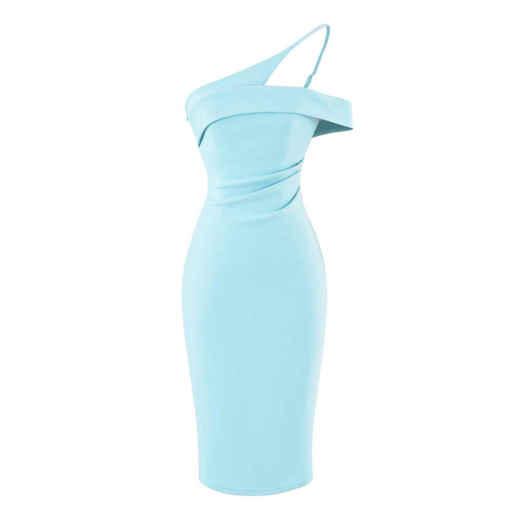 Womens Waist-cinching Figure-hugging Strap Dress – Premium 0 | RICALOUX