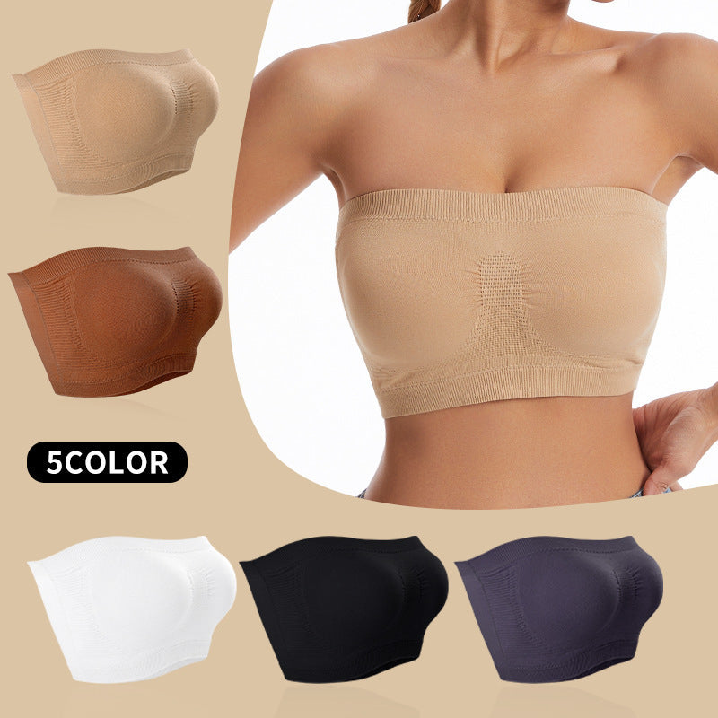 Womens Comfortable Strapless Wireless Bra – Premium 0 | RICALOUX
