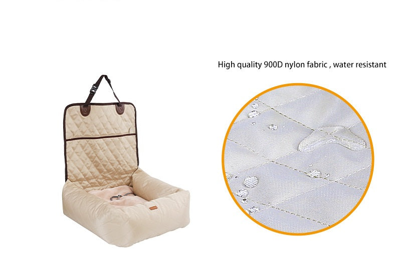 2 In 1 Pet Dog Carrier Folding Car Seat Pad Thickened Multi-purpose Pet Bed Dog Car Mattress Pets Supplies by Ricaloux