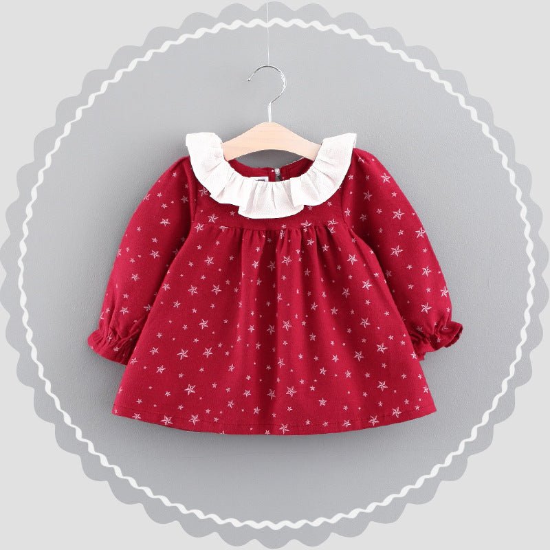 Online Shop Girl Dress, Autumn Baby Clothes, Korean Baby Princess Skirt Factory Wholesale - RICALOUX