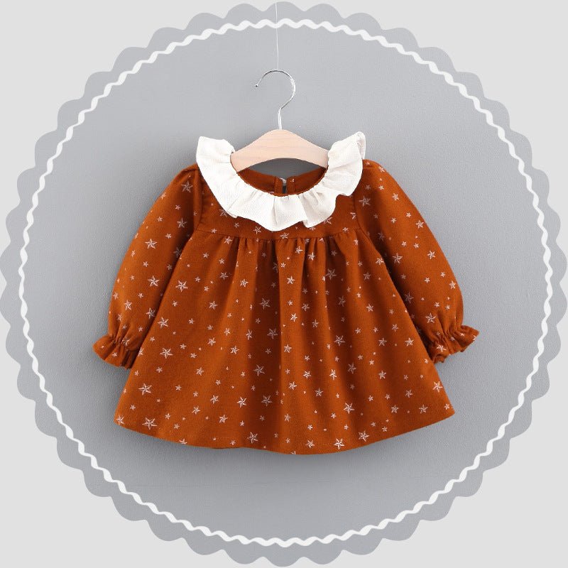 Online Shop Girl Dress, Autumn Baby Clothes, Korean Baby Princess Skirt Factory Wholesale - RICALOUX