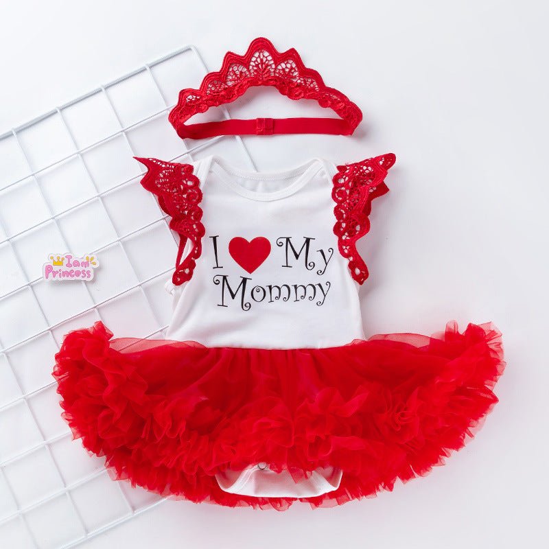 Baby clothes 0-2 years old baby girl sleeveless dress - RICALOUX