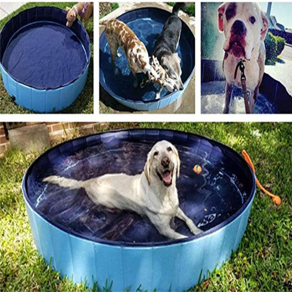 Pet Pool Dog Swimming Pool Foldable Large Dog Bath Supplies by Ricaloux