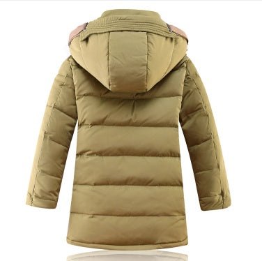 -30 Degree Children's Winter Jackets Duck Down Padded Children Clothing Big Boys Warm Winter Down Coat Thickening Outerwear - RICALOUX