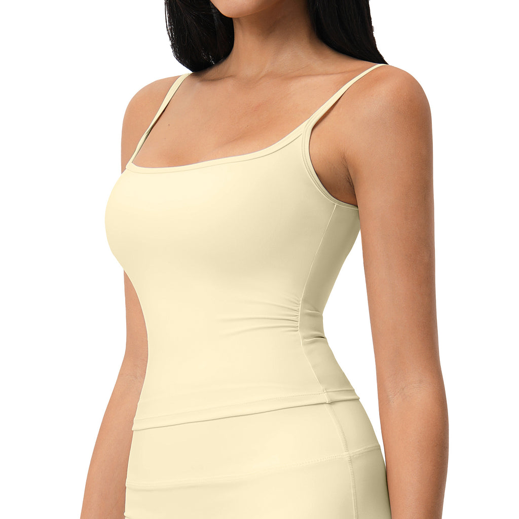 Womens Tight-fitting Padded Quick-drying Sports Top by Ricaloux