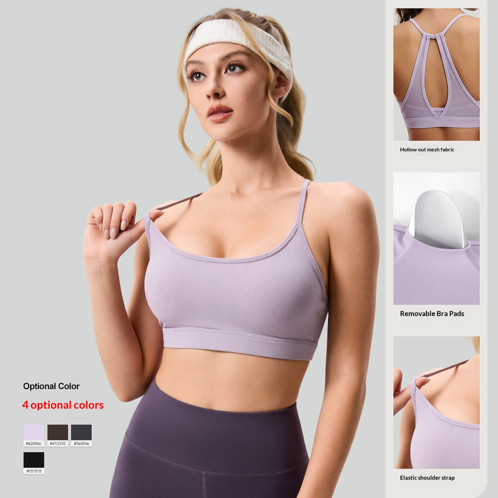Summer Linear Sports Outfit, Anti-Chafing Activewear For Outdoor Running, Fitness & Yoga by Ricaloux