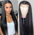 Front Lace Mid-length Straight Hair Women's High Temperature Synthetic Fiber Wigs by Ricaloux