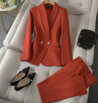 Professional Formal Suit Pants Elegant Two-Piece Suit – Premium 0 | RICALOUX