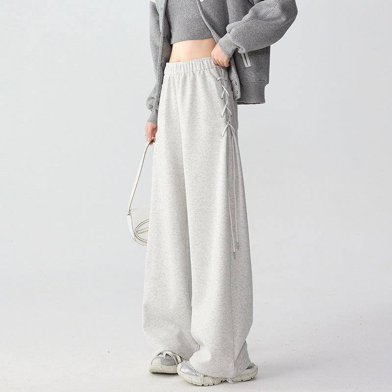 Fashionable Sporty Sweatpants Casual Pants For Women Spring New Arrivals by Ricaloux