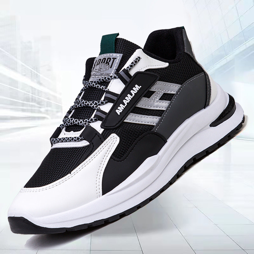 Men Sneakers White Sports Shoes Running Walking by Ricaloux